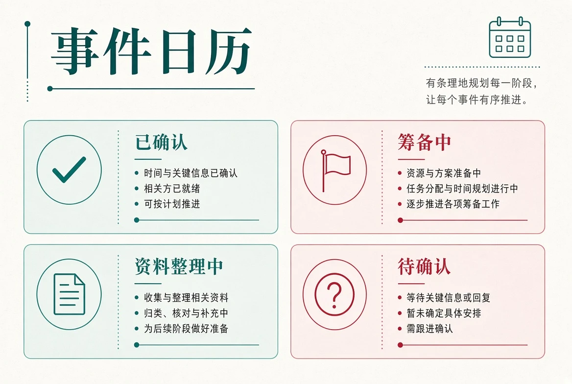 娱乐资讯事件日历主题画面