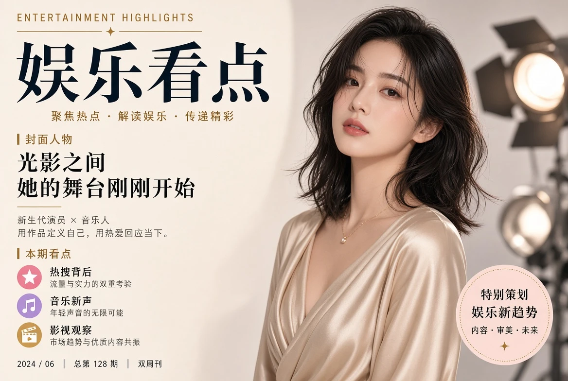 娱乐节目与行业内容主题画面